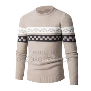 Mens Color Chenile Fleece Sweaters