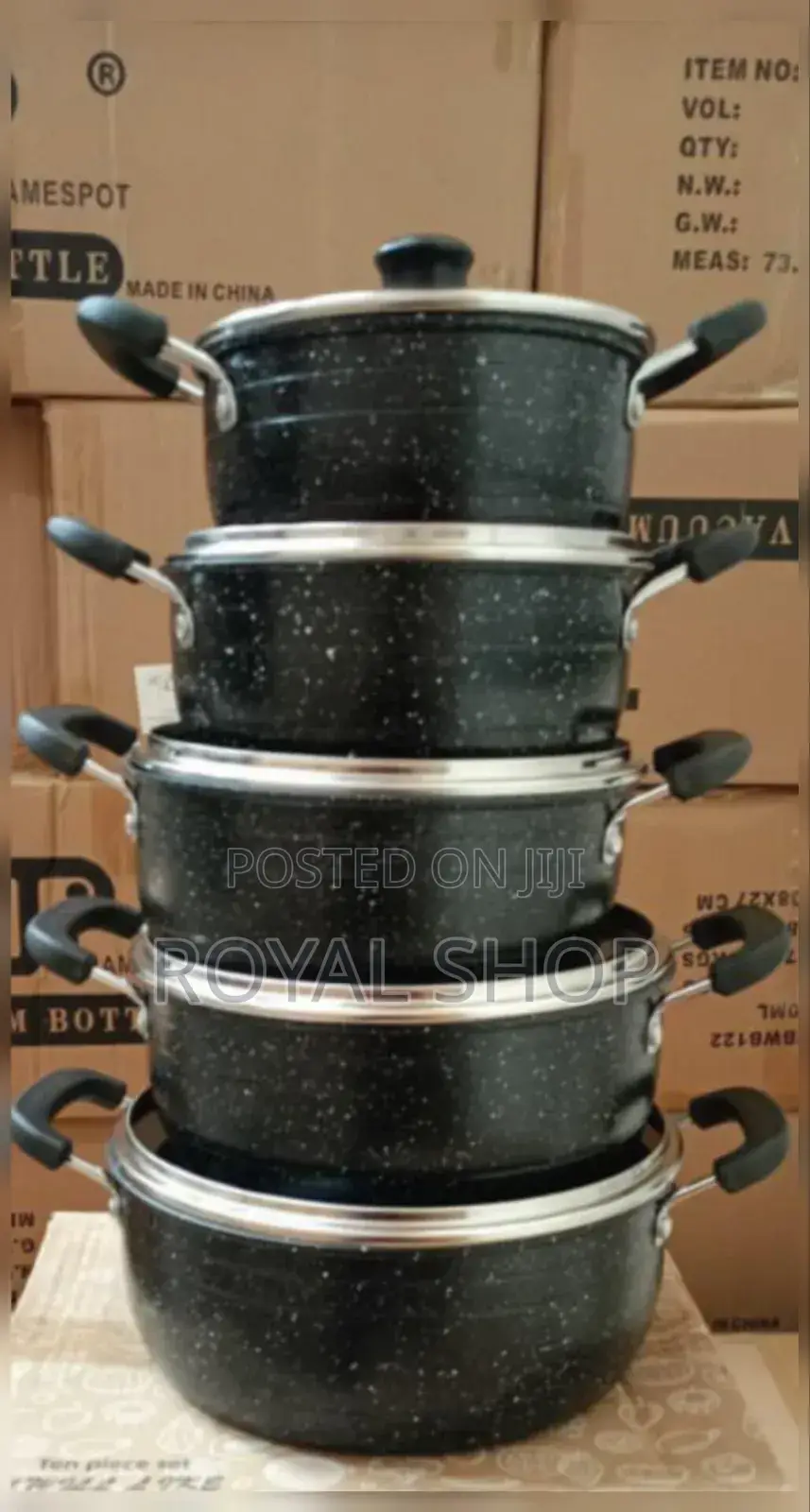 Jp 10 Pieces Cookware Set