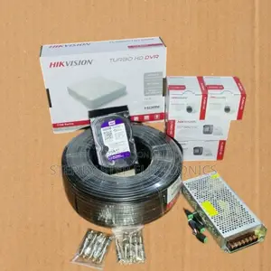 Hikvision 4 Cameras 2mp 1080p Full Hd CCTV Complete Security Package