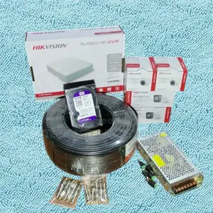 2mp Hikvision CCTV System 4 Cameras 1080p Full Hd Surveillance Set