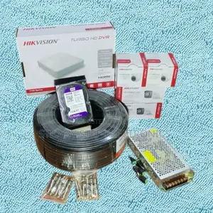 Hikvision CCTV Package 4 Cameras 2mp 1080p Full Hd With Motion Sensor
