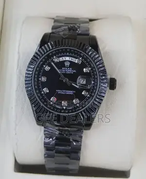 All Black Rolex Watch