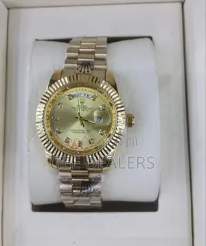 Colour Gold Rolex Watch Oyster Perpetual