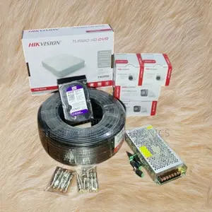 Hikvision 4 Cameras 2mp 1080p Full Hd CCTV Kit With Mobile Viewing