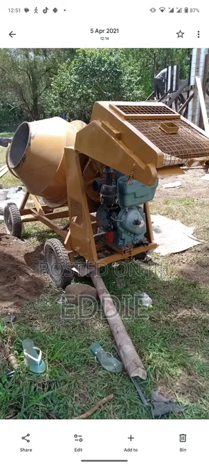Concrete Mixer For Hire Busia