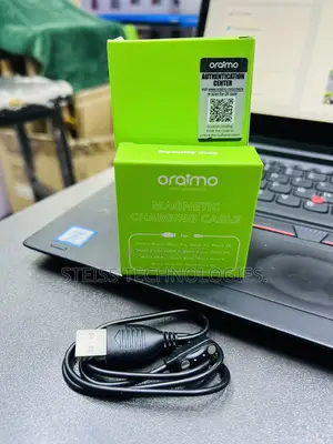 Magnetic Oraimo Smartwatch Charging Cable.