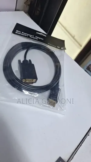 Display Port to Vga Cable 1.5mtrs