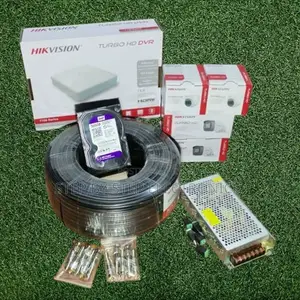 Hikvision 4 Cameras 2mp CCTV Package 1080p Full Hd With Remote Viewing
