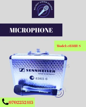 Sennheiser (E838ll-S) Microphone Available