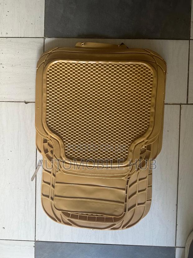 Beige Car Floor Mats - Pure Rubber Car Floor Mats - thumbnail 2