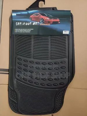 5pc Antislip Rubber Backed Car Mats