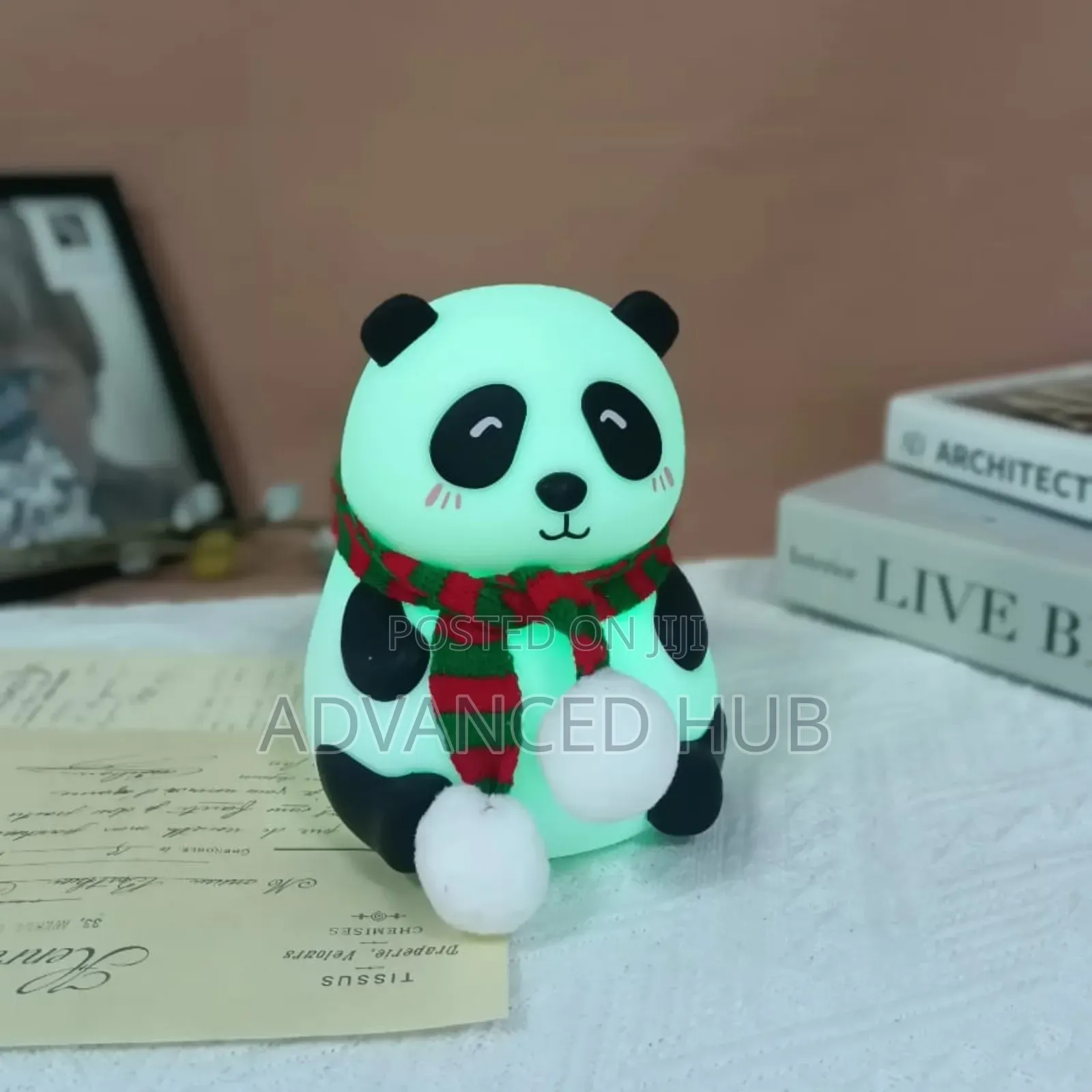 Panda Kids Night Silicone Led Bedside Lamp
