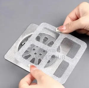 12pc Self Adhesive Bathroom/Kitchen Sink Strainer