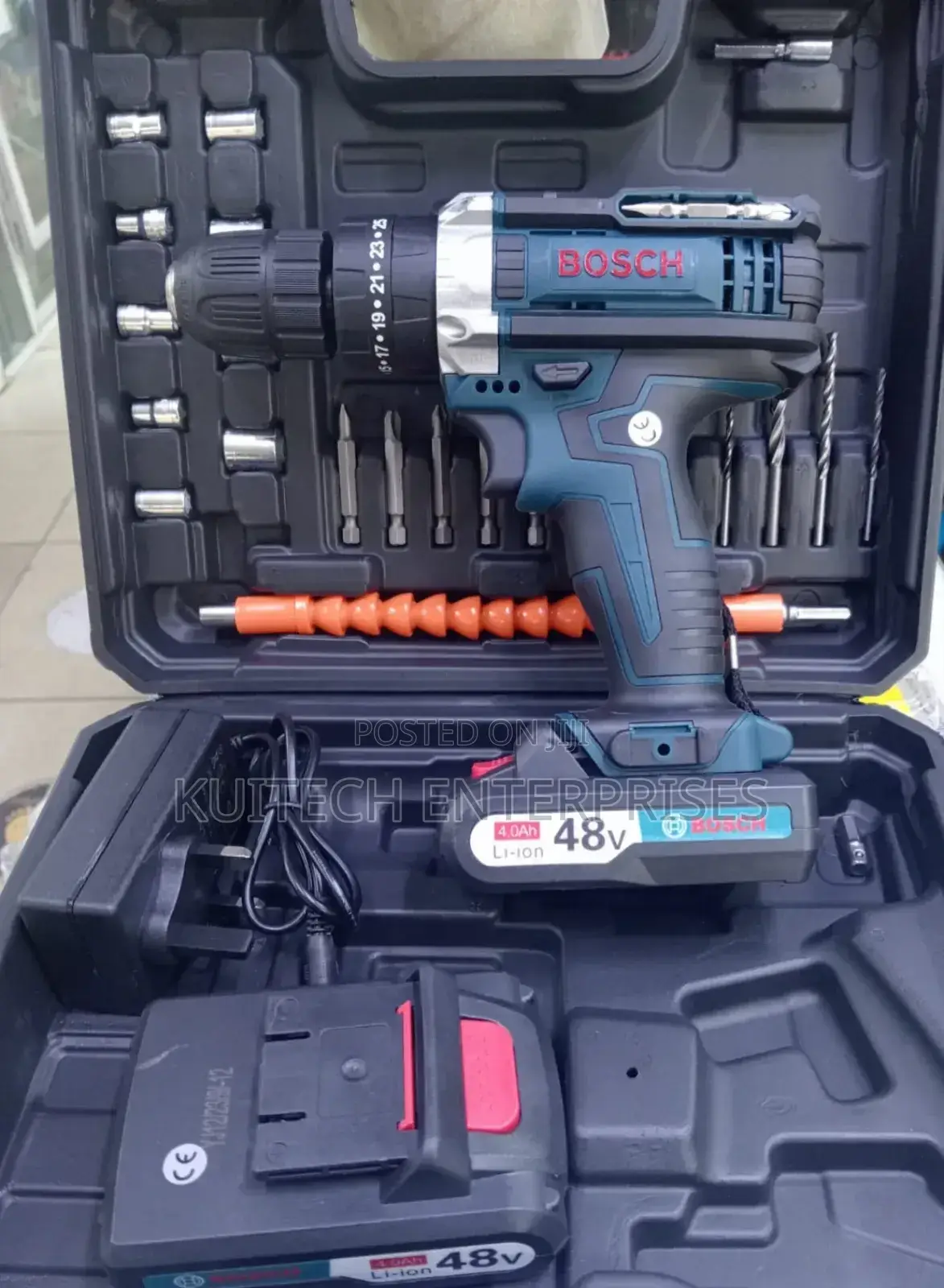 Cordless Bosch Drill/ Electric Bosch Drill With Bits