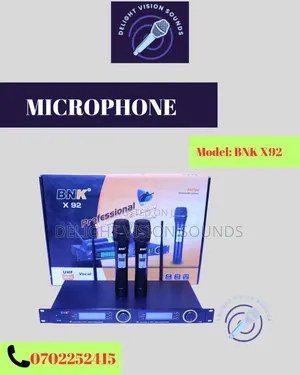 BNK Wire Less Microphone (X92)