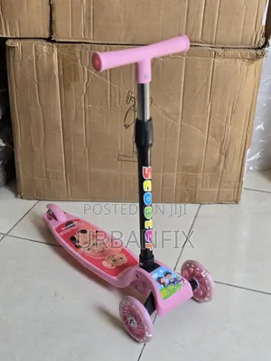 Kids Classic Scooters With Led Wheels and Adjustable Height, Upto 50kg