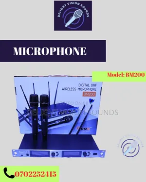 (Bm200)Bnk Digital Wire Less Microphone