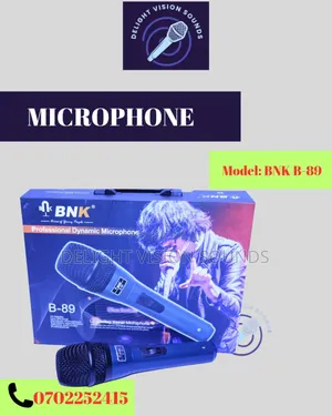 Bnk(B-89) Microphone Wire Less