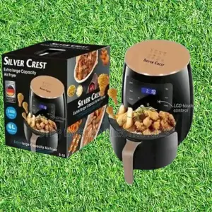 Healthy Oil-Free Cooking 6l Silver Crest Digital Air Fryer Large Size