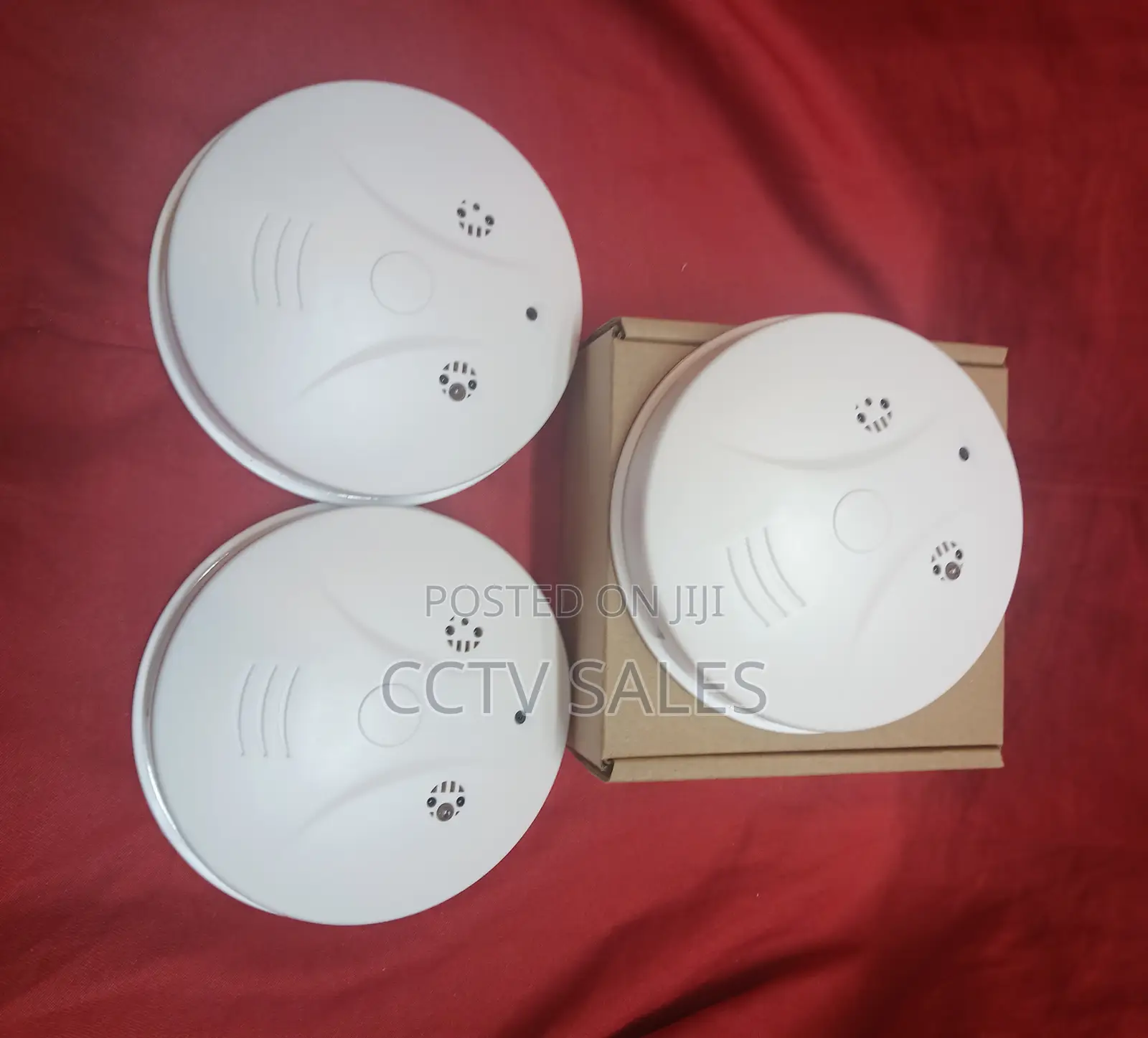 Indoor Smoke Detector With Wifi Spy Camera