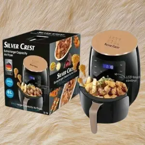 6 Litre Silver Crest Digital Fryer With Smart Easy Control Buttons