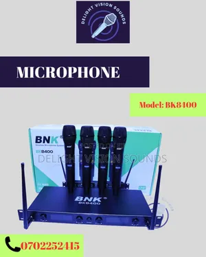 Bnk(Bk8400) Microphone Wire Less on Sale