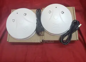 Wireless Hidden Spy Camera in Smoke Detector