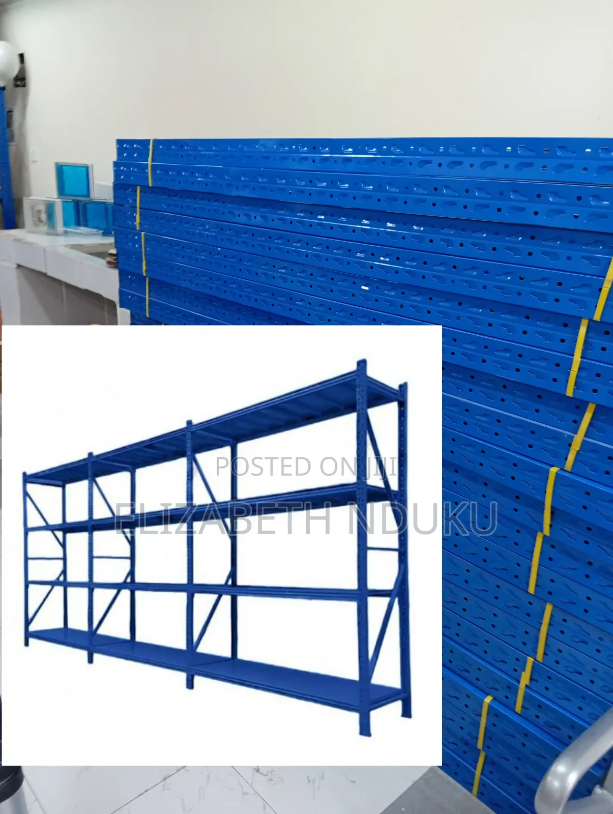 Retailer 4 Level Racking Shelves