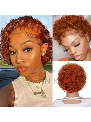 Water Curl Pixie 13*4 Human Hair
