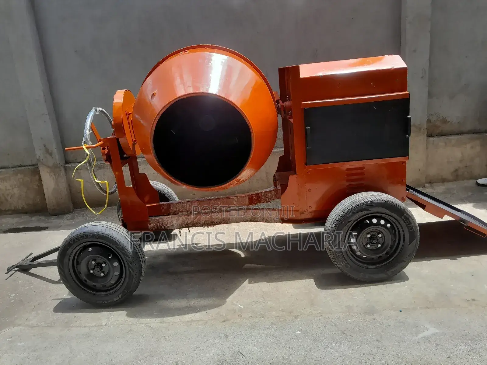 Heavy Duty Movable Concrete Mixer 8hp