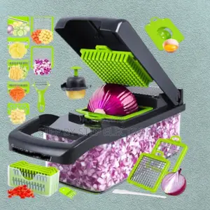 16 in 1 Veggie Chopper Cutter Dicer With Multi Blade Kitchen Gadget
