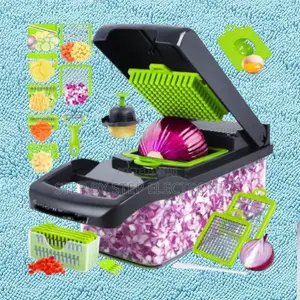16 in 1 Vegetable Chopper Cutter Dicer With Stainless Steel Blades