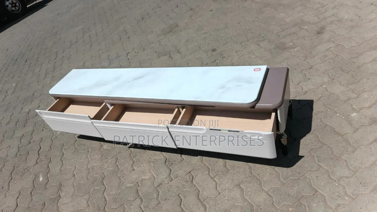 Modern Imported Marble Top Tv Stand