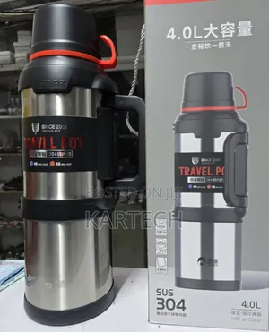 Kd Stainless Steel 4 Litre Vacuum Flask