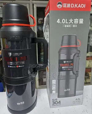 Large Capacity 4l Hot Cold Vacuum Flask – Kd