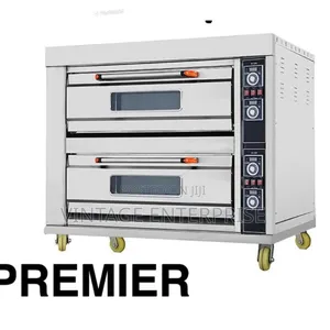 Commercial Electric Oven Two Deck Four Tray