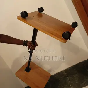 Height Adjustable Couch Side / Bedside Rolling Table
