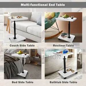 360° Swivel Height Adjustable Side / End Table