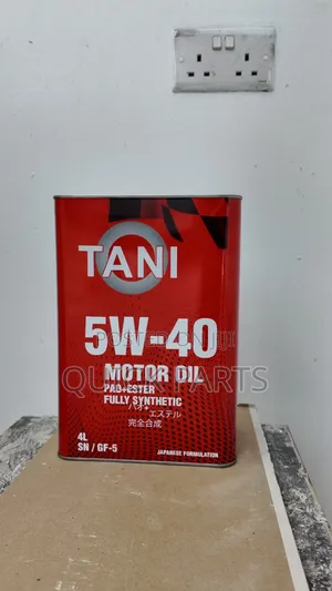 Tani 5w40 Fully Synthetic Engine Oil