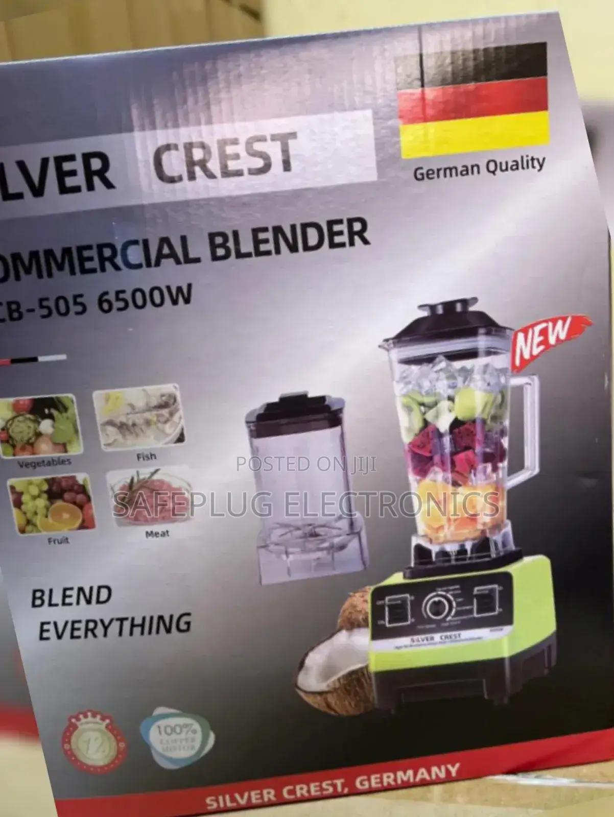 Silver Crest 6500w Africa Edition -Comercial Blender