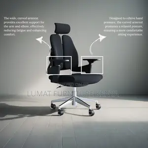 Executive Dual Orthopedic Office Seat