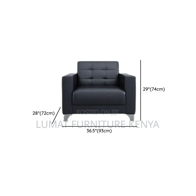 Modern Reception Sofa Set – 5 Seater