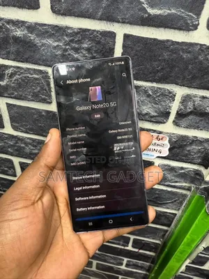 Samsung Galaxy Note 20 5G 128 GB Gray