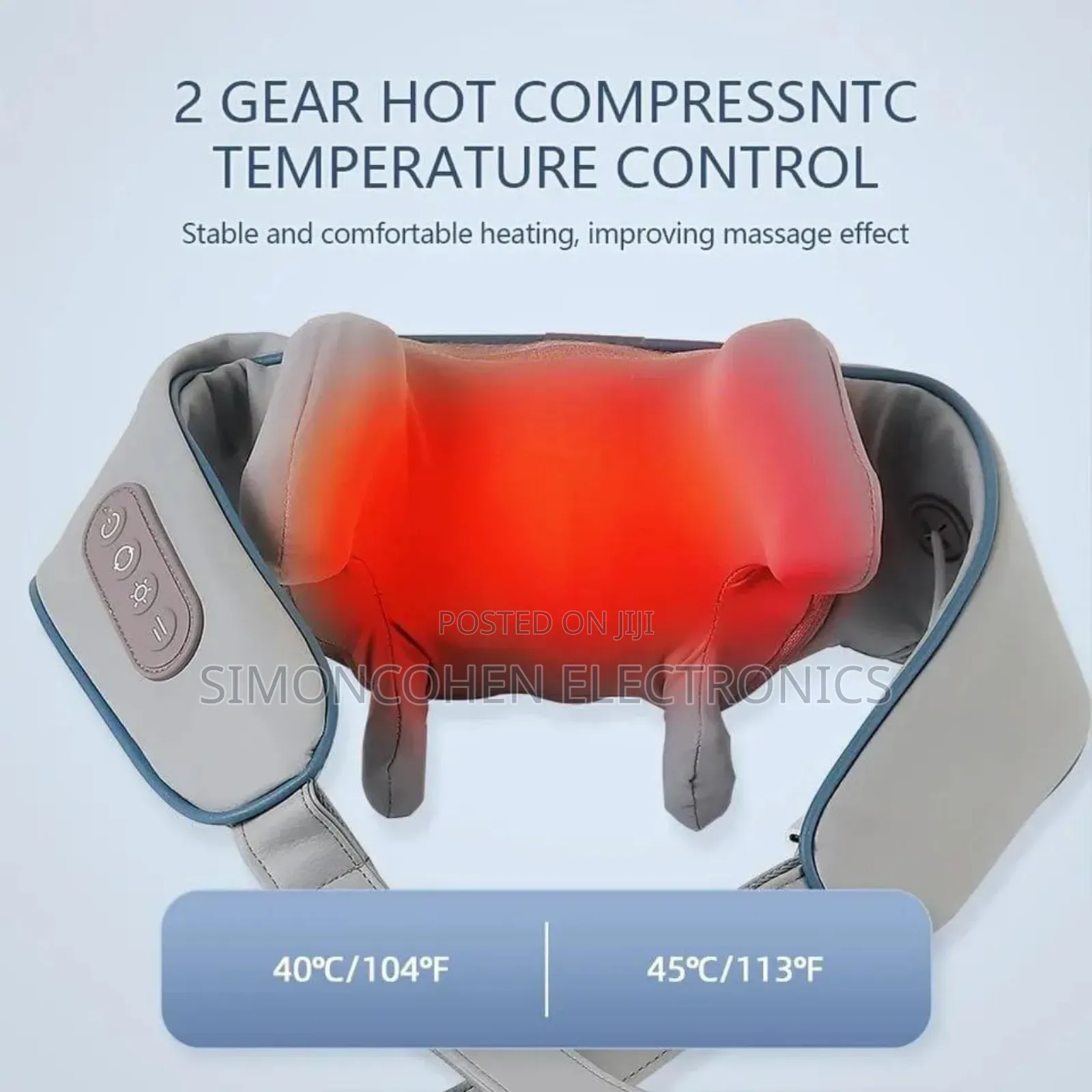 Cordless Neck And Back Massager