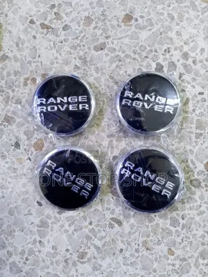 4pcs Black Range Rover Replacement Rim Centre Caps Universal Fit