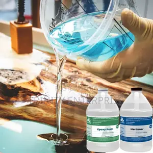 Transparent Epoxy Resin Tabletops ,Flooring, Stone Surface