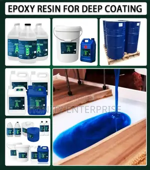Epoxy Resin Deep Pour Epoxy Resin and Hardener for Wood ,Tabletops