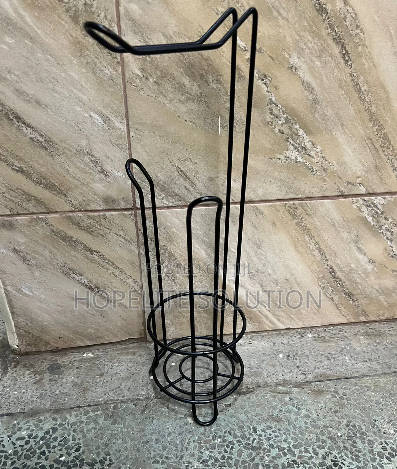 Toilet Metallic Tissue Holder