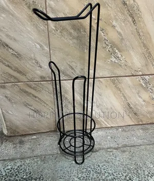 Toilet Metallic Tissue Holder
