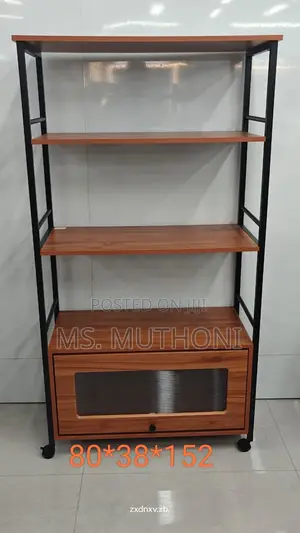 Diy Industrial Metal Wood Multifunctional Cabinet